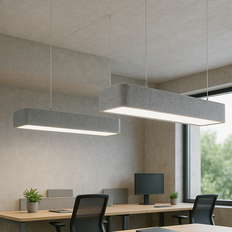 Akustikleuchten – Die perfekte Verbindung von Licht & Schallschutz