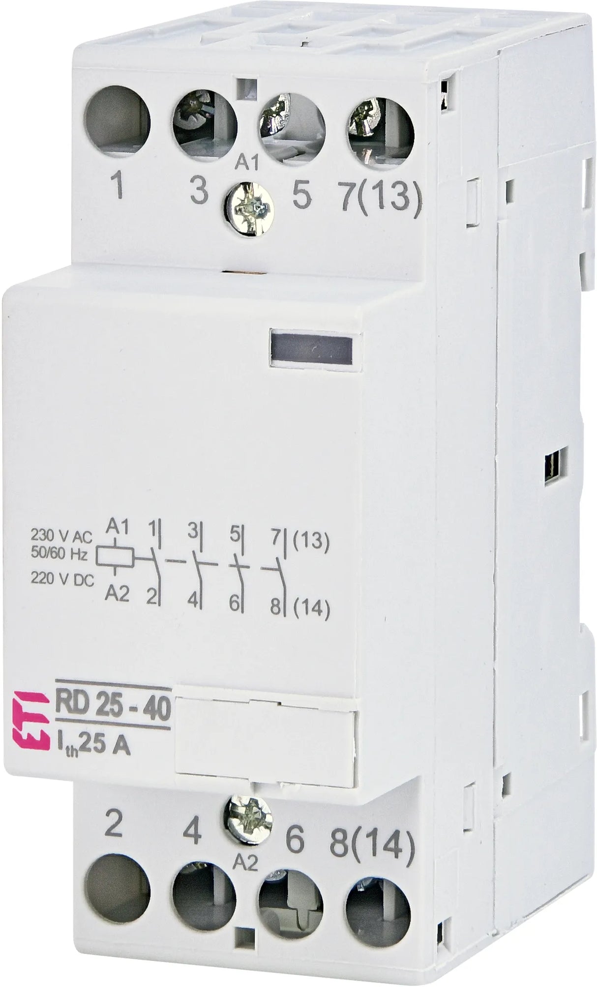 ETI Hilfsschütz UC 4S/Hilf 25A RD 25-40-230V AC/DC