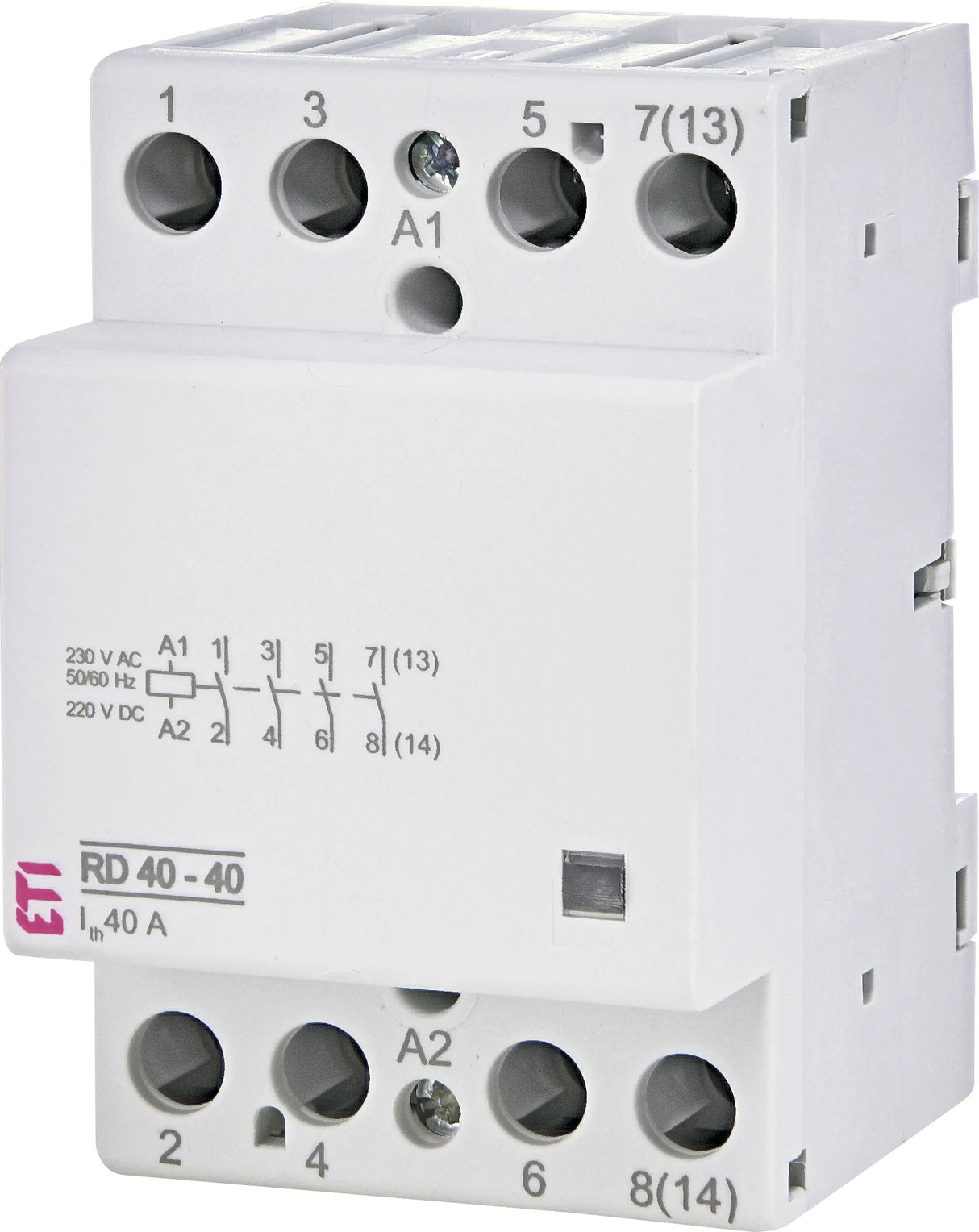 ETI Hilfsschütz UC 4S/Hilf 40A RD 40-40-230V AC/DC