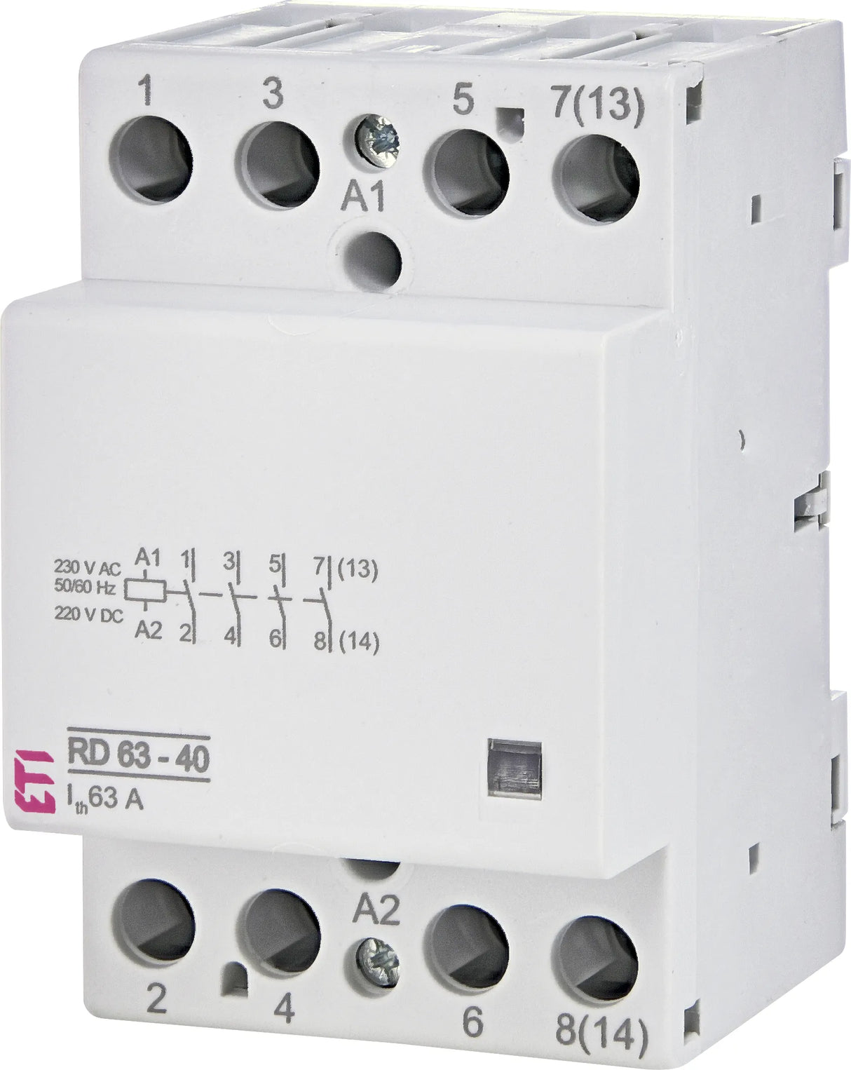 ETI Hilfsschütz UC 4S/Hilf 63A RD 63-40-230V AC/DC