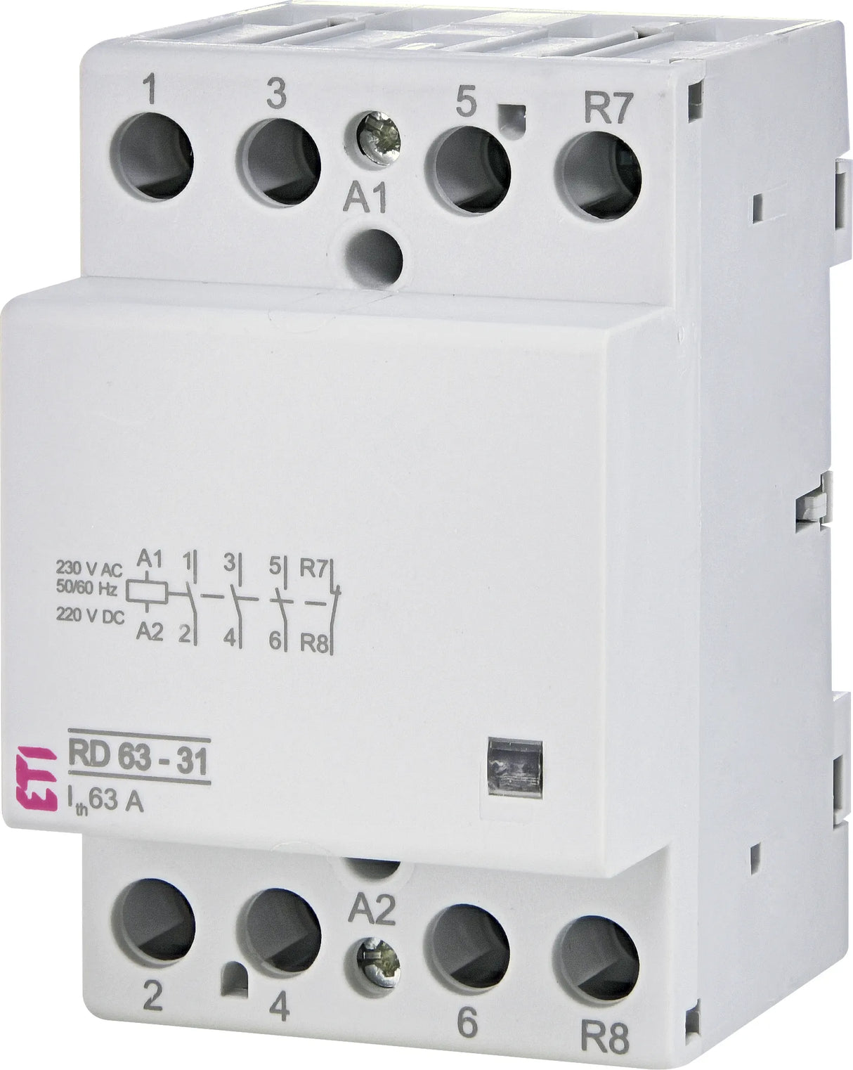 ETI Hilfsschütz UC 3S/Hilf 1Ö/Hilf 63A RD 63-31-230V AC/DC