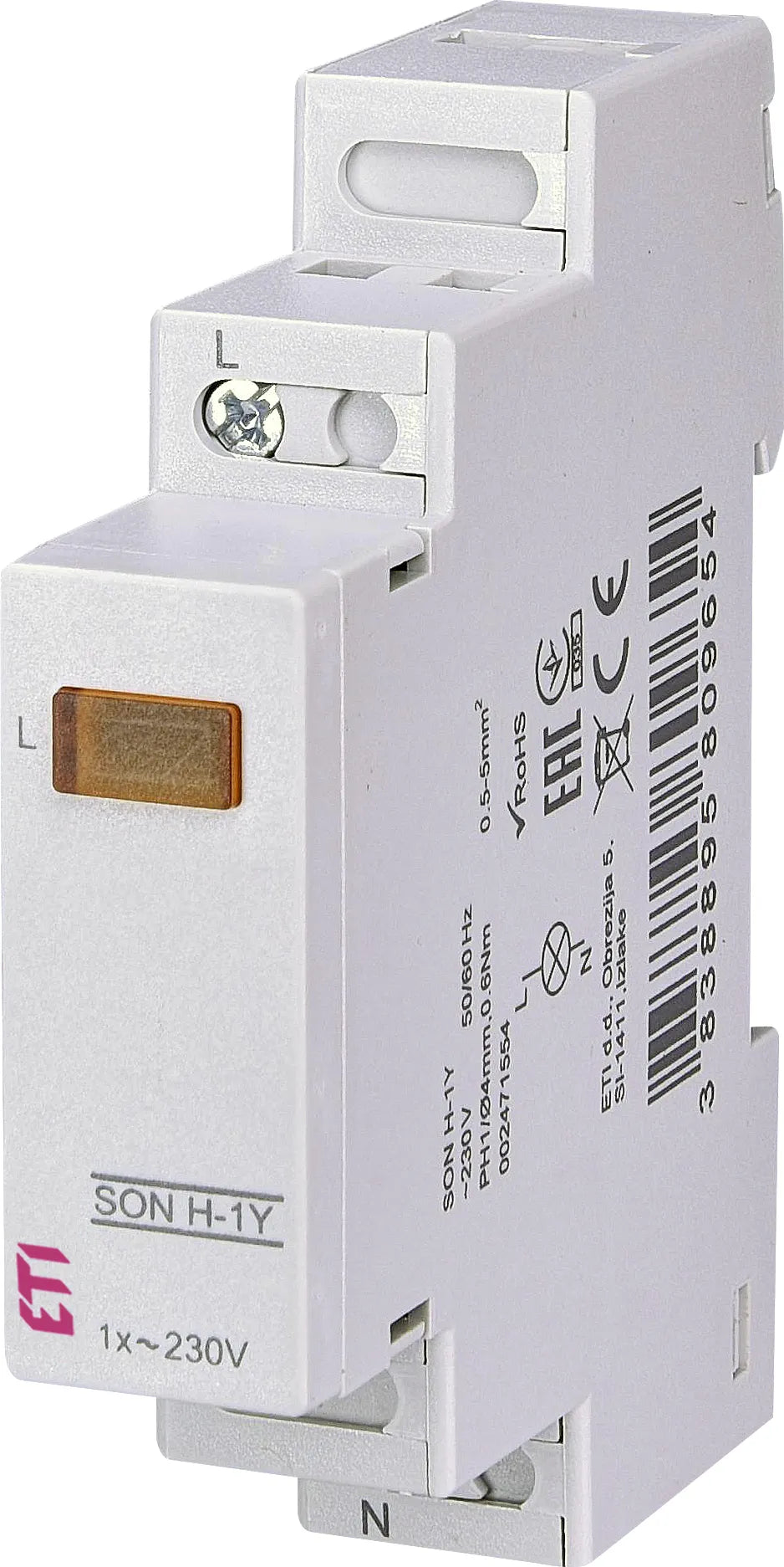ETI LED-Signalleuchte 230V/AC ge IP20 SON H-1Y