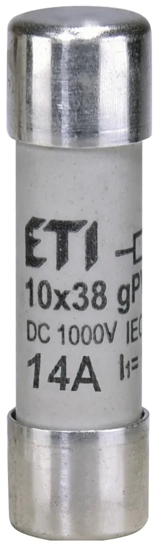 ETI Zylindersicherung 14A 1000V DC CH10x38 gPV 14A/1000V DC 10x38mm