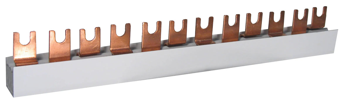 ETI Phasenschiene 4+N 18mm 1008mm 16qmm 002921232 80A Gabel isol