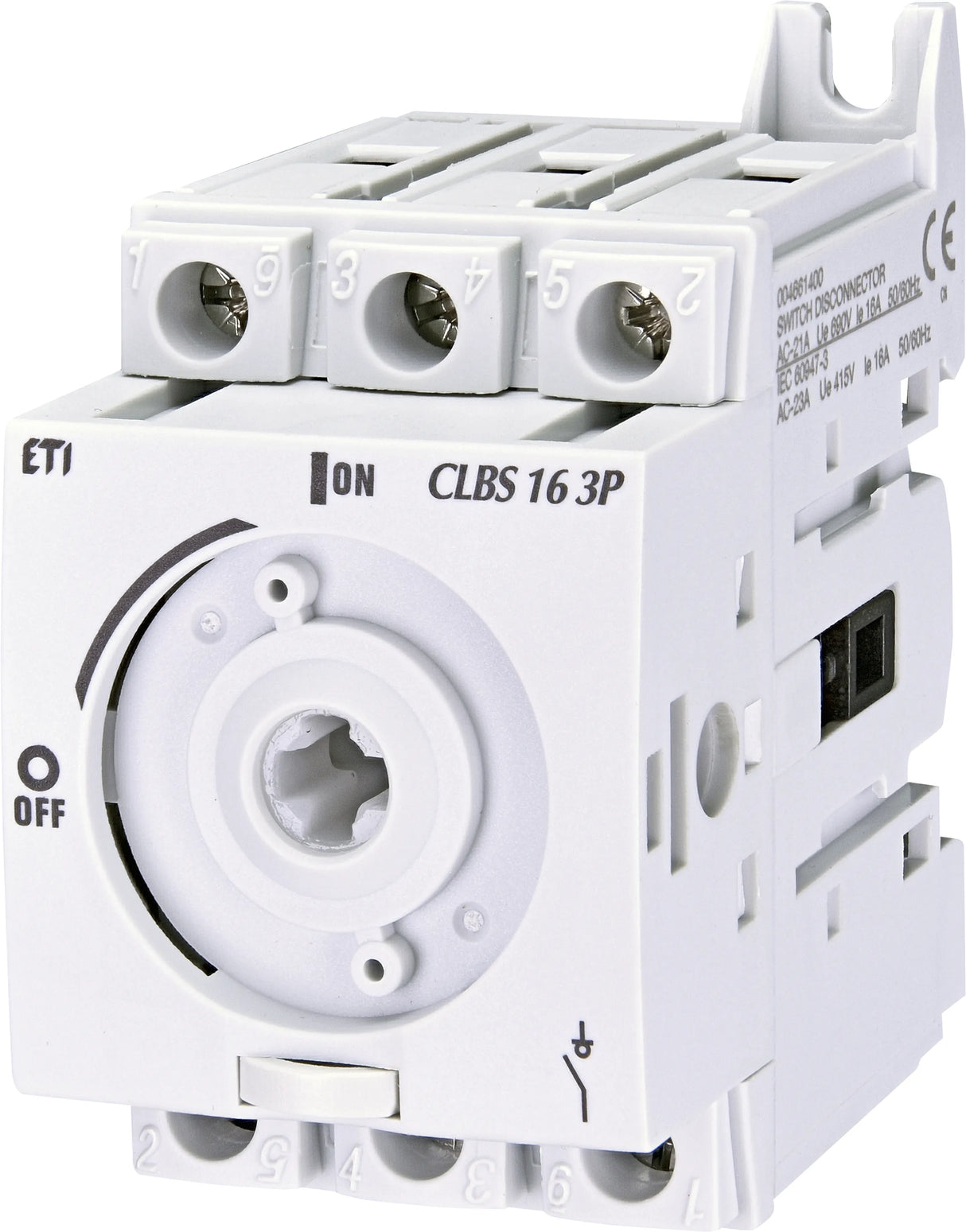 ETI Hauptschalter 16A 3p IP20 Wart/Rep CLBS 16 3P SichSchalt NOT-AUS