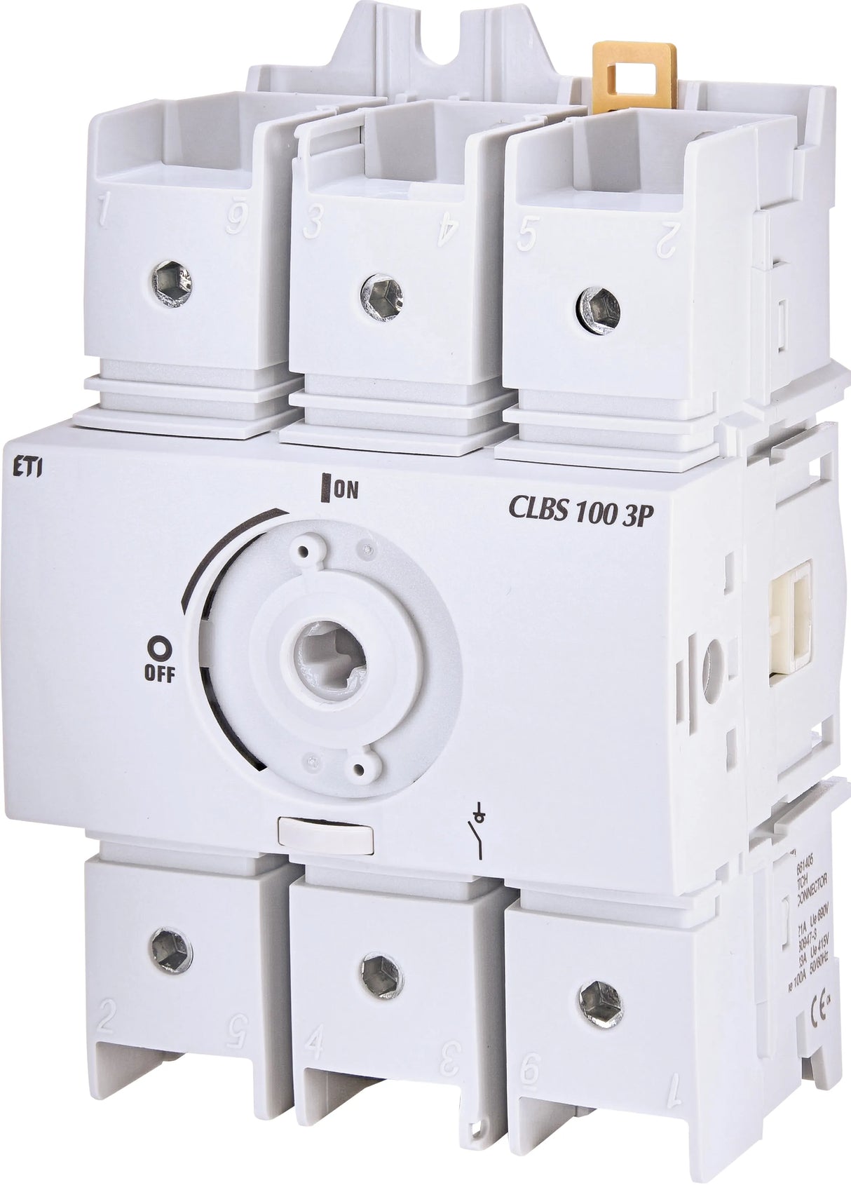 ETI Hauptschalter 100A 3p IP20 Wart/Rep CLBS 100 3P SichSchalt NOT-AUS