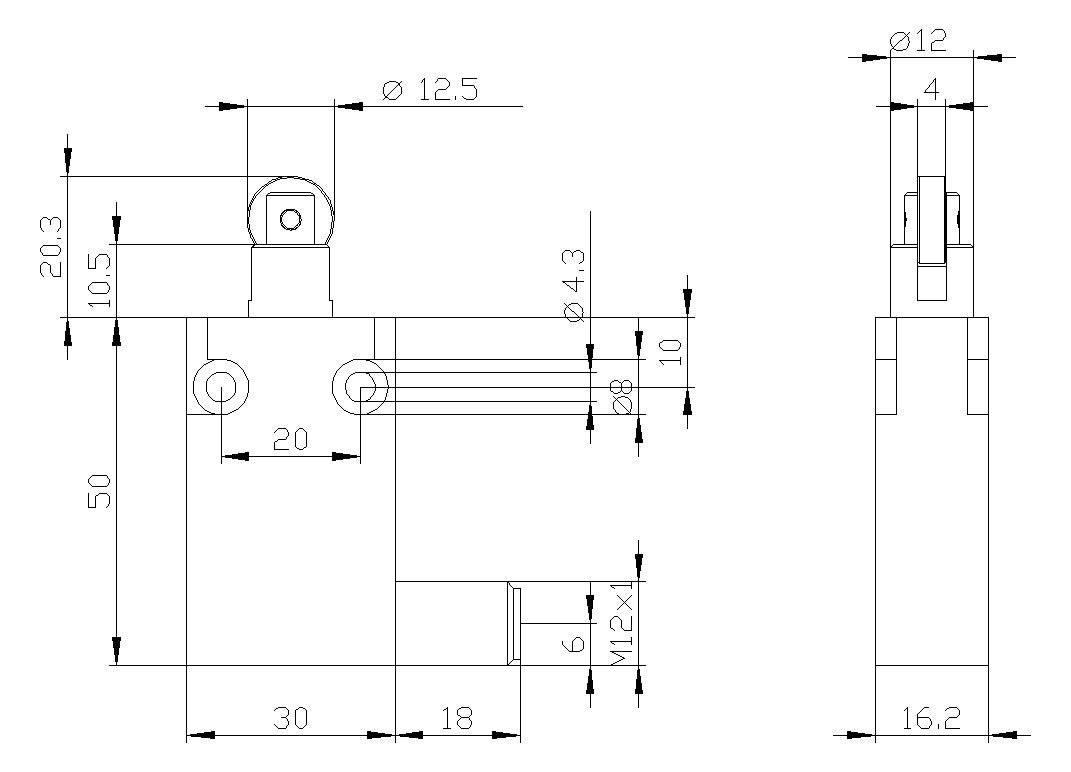 SIEMENS Einzelpositionsschalter 1S 1Ö 1W 3SE5413-0CD20-1EB1 Metall Rollenstößel