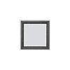 SIEDLE Rahmen-Türstation 4f UP gr alu KR 611-2/2-0 DG 231x231x15mm