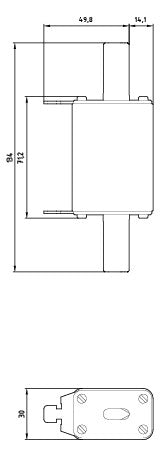 SIEMENS NH-Sicherungseinsatz 125A NH1 gG 3NA3132 500VAC Stirnk