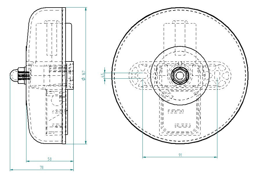 GROTHE Läutewerk 240V/AC 100dB IP66 Kst LTW 168 GR 240V AC gr Schnellschl AP