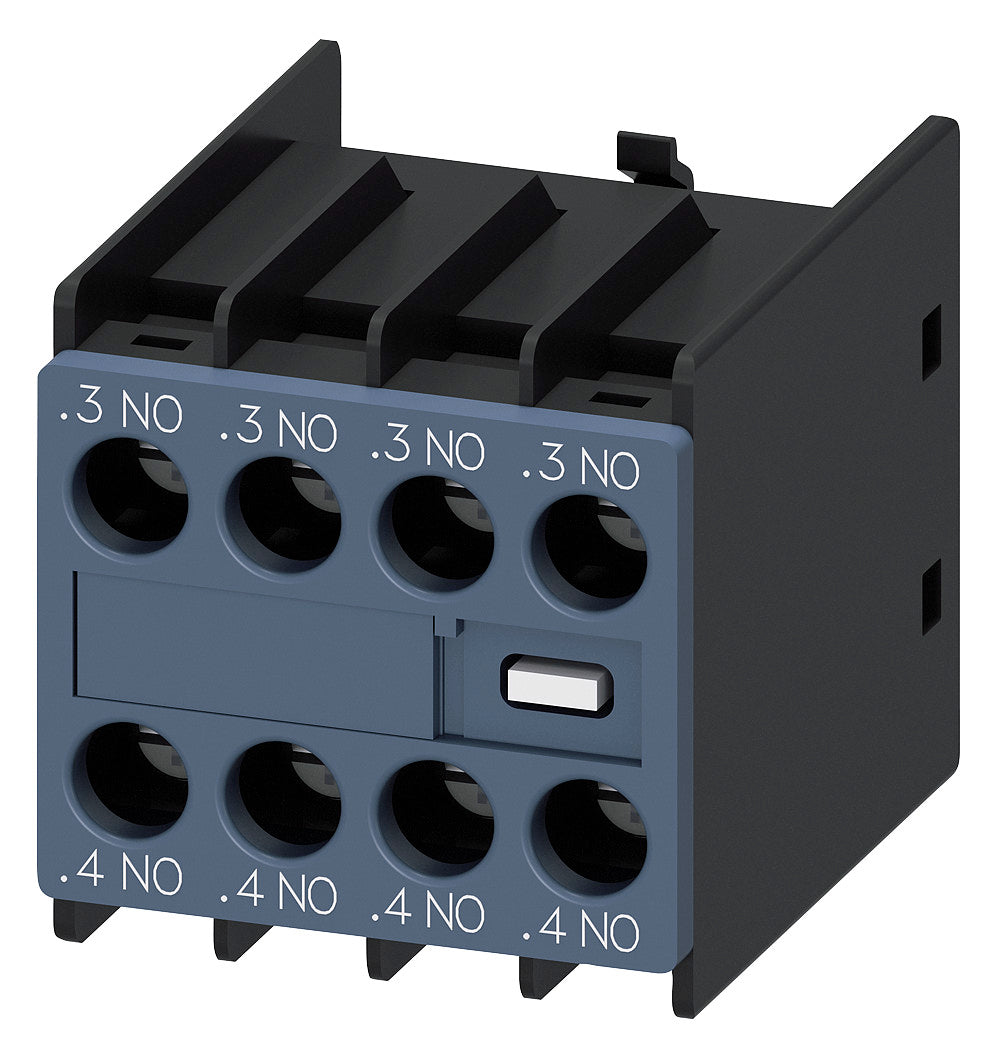 SIEMENS Hilfsschalterblock 4S Frontbef 3RH2911-1FA40 6A/AC Schraub