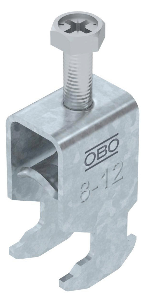 BETTERMANN Bügelschelle 8-12mm 1f ST hfr BS-H1-M-12 FT C-Profil W=ST