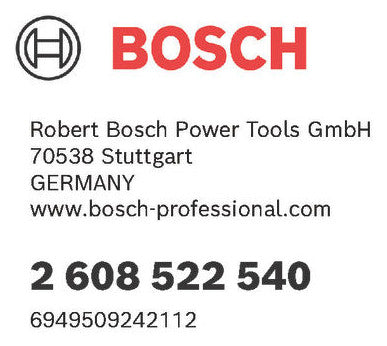 BOSCH-EW Bit TX20 L=65mm 6,4mm(1/4) SCHRAUBERBIT