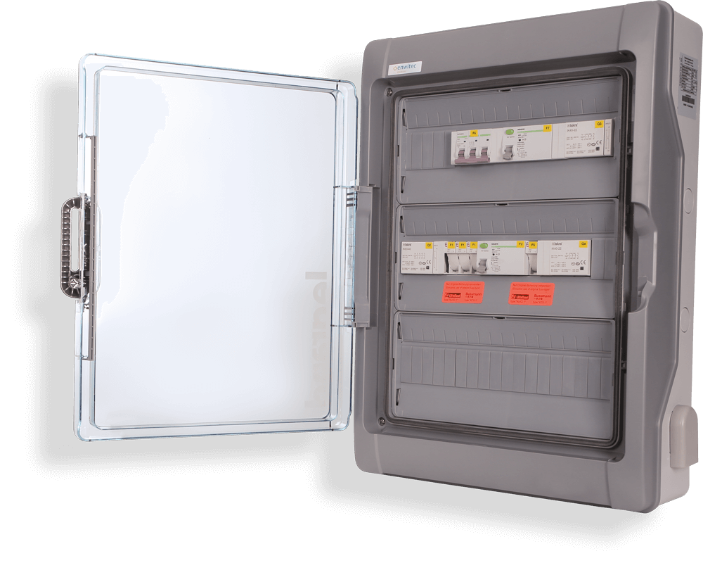 enwitec Umschalteinrichtung 3 x SMA Sunny Island Pmax 35kW