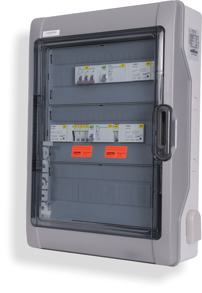 enwitec Umschalteinrichtung 3 x SMA Sunny Island Pmax 35kW