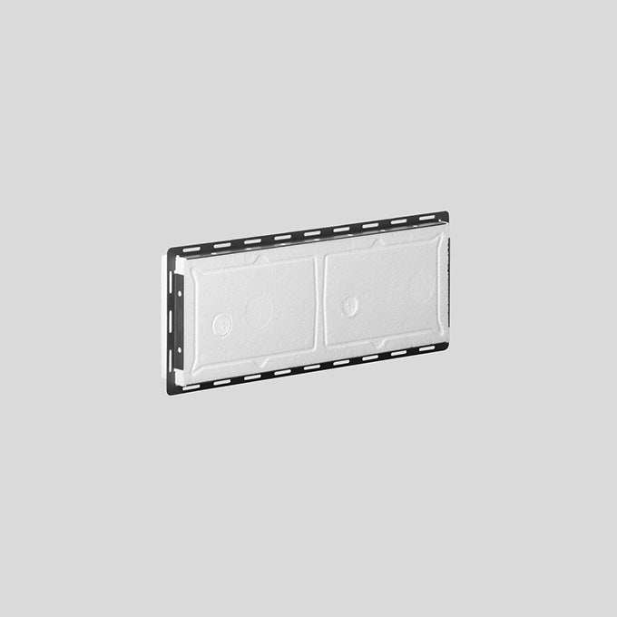 BEGA Einbaurahmen graphit Alu L315mm 10036 H35mm