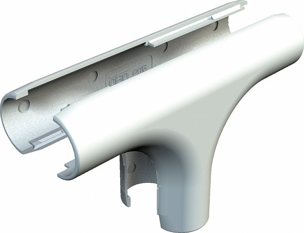 BETTERMANN T-Stück(Erdverlegung) PVC Kst Quick-Pipe 2953 T M20 LGR 25,5mm offen