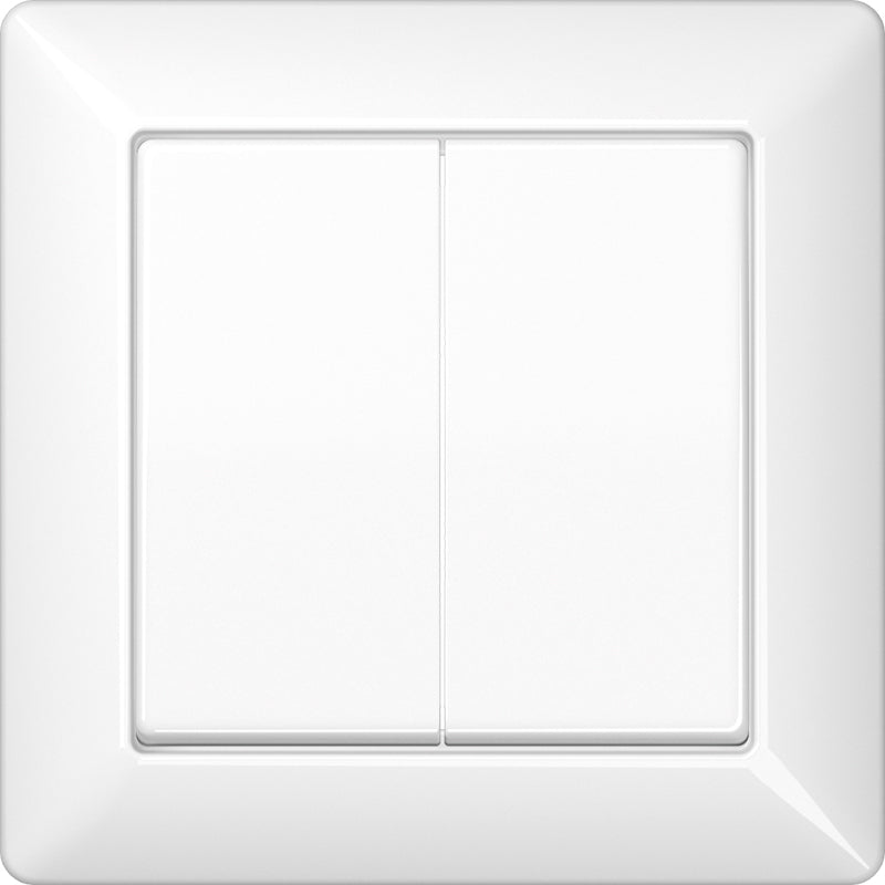 JUNG Abdeckung Schalter aws glz AS / NaV AS 590-5 WW f.Bussystem