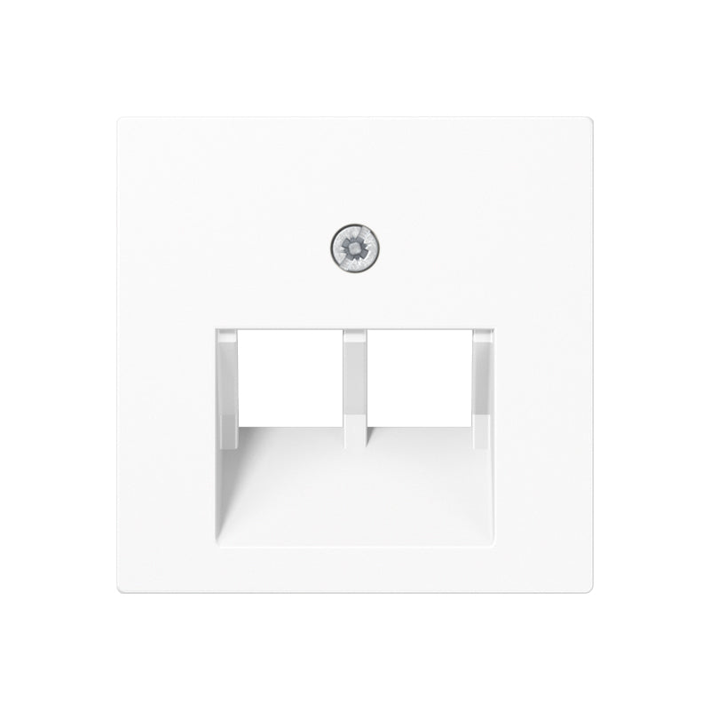 JUNG Zentralplatte UAE/IAE 2f aws AS/A A 569-2 BFPLUA WW Schraubbef