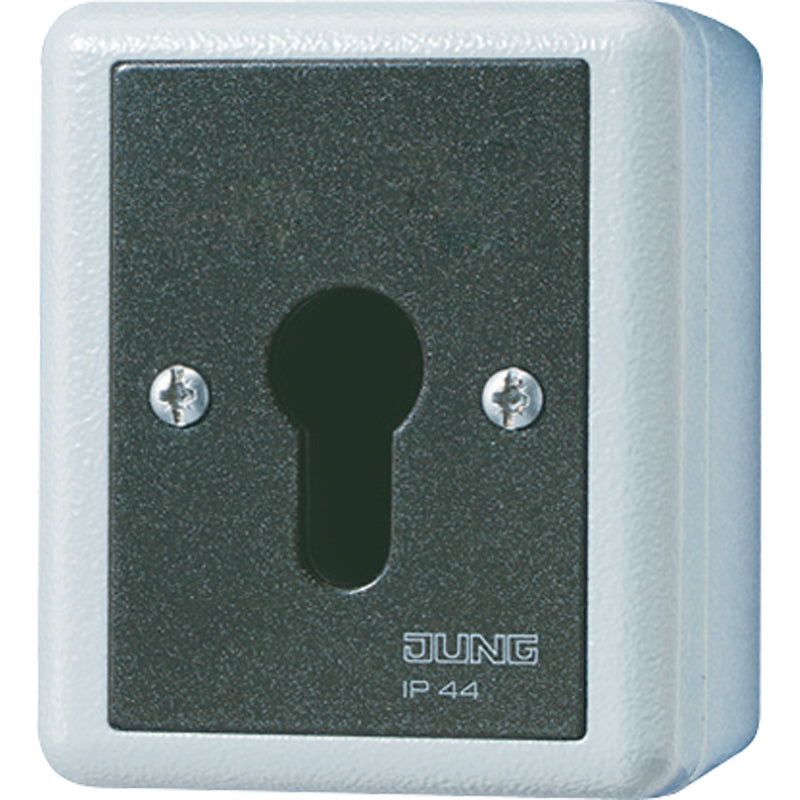 JUNG Schlüsselschalter gr glz AP IP44 WG 800 806.28 G