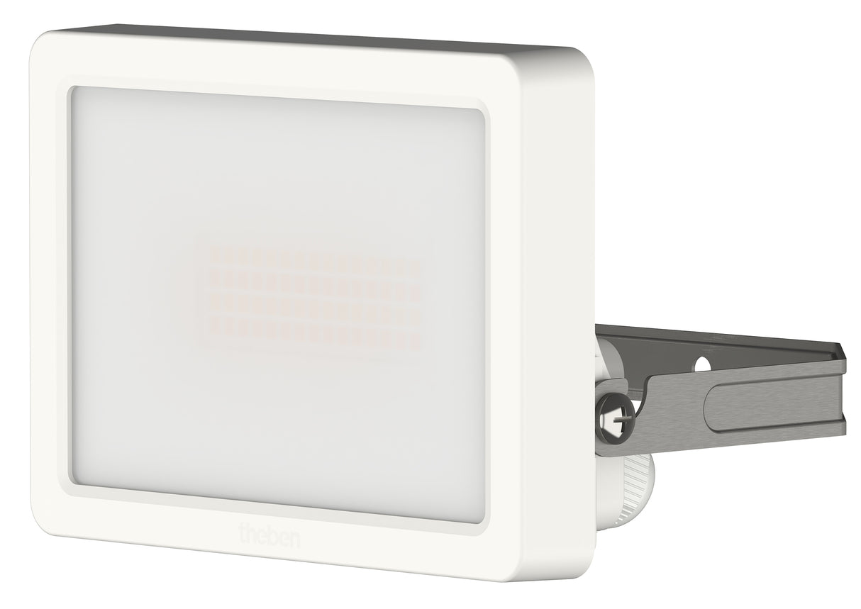 THEBEN LED-Anbaustrahler 10W Konv 1LED theLeda B10 dual WH ws 3000-4000K ws ws
