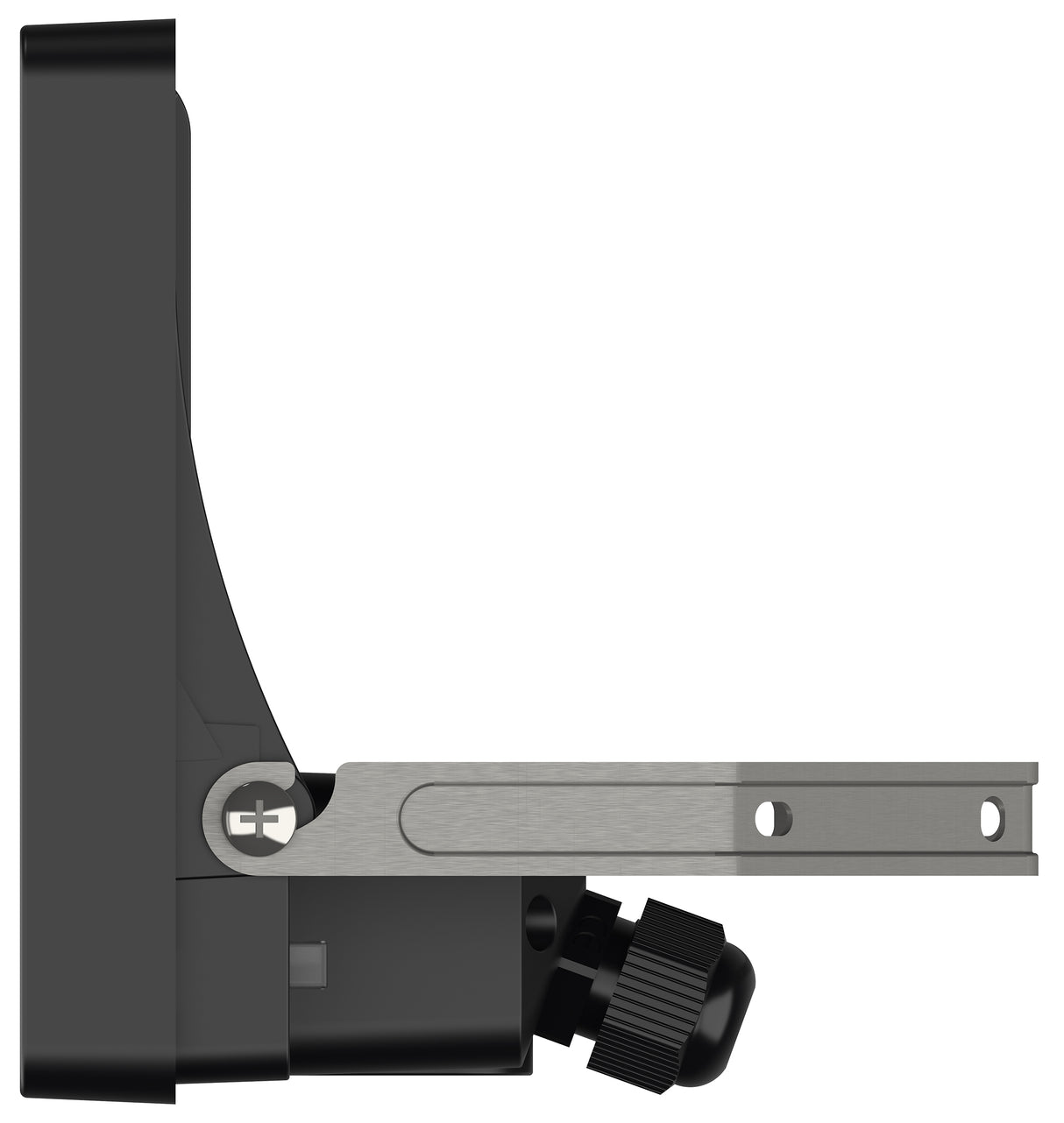 THEBEN LED-Anbaustrahler 50W Konv 1LED theLeda B50 dual BK sw 3000-4000K ws sw