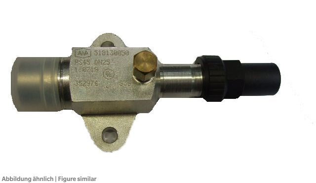 Absperrventil f. Bitzer W2A/W4A NH3 Ammoniak, Stahl, DN25
