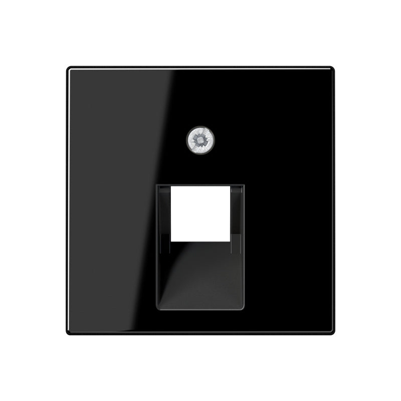 JUNG Zentralplatte UAE/IAE 1f sw A 569-1 PLU SW Schraubbef