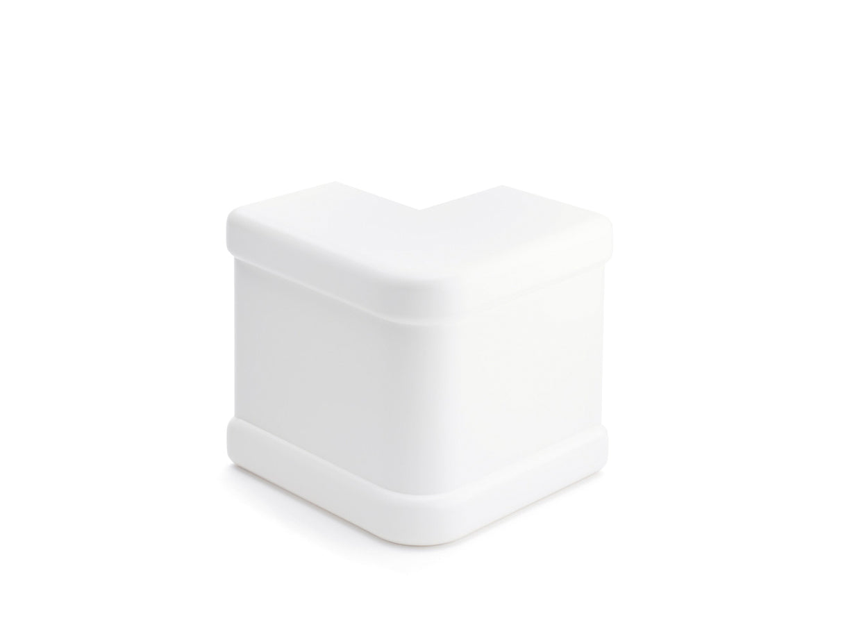 REHAU Außeneck LF-K Kst 110x70mm 90° rws SIGNO BK BK AE70110 rws RAL9010 HFT