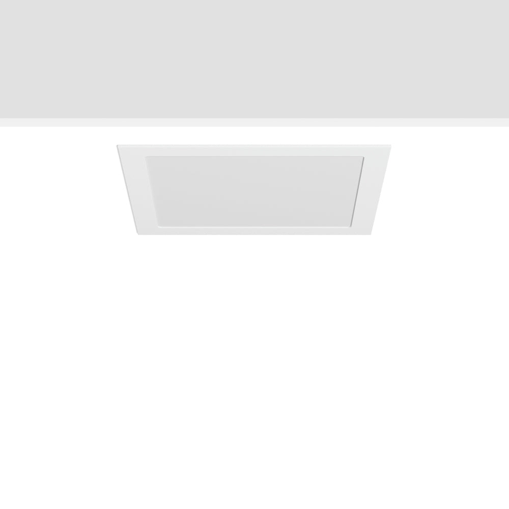 RZB LED-Einbaustrahler 21W Konv 1LED ws TOLEDO FLAT 901488.002 3000K ws 2150lm