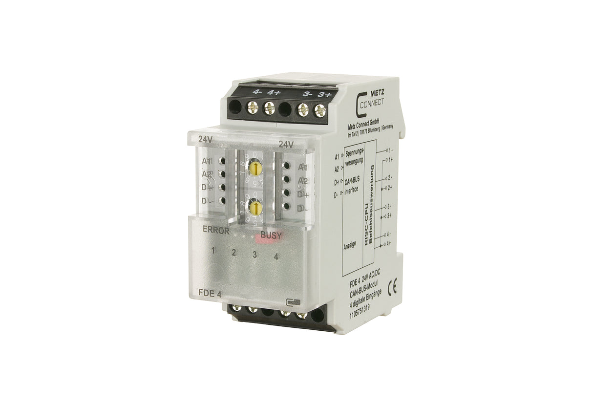 METZ CONNECT Kombi I/O Gerät REG 4Eing 1105751319 Handbedien LED