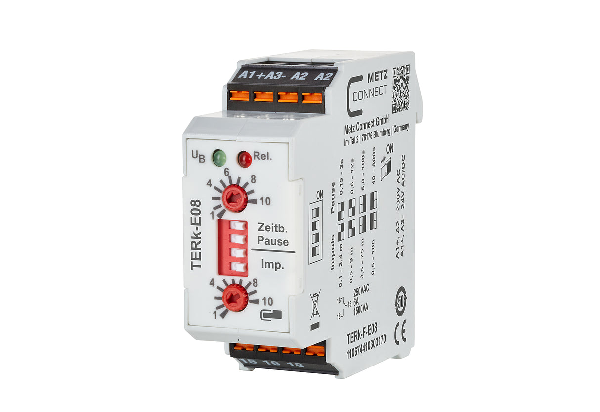 METZ CONNECT Zeitrelais 230V/AC 110674410303170 0.15s-13.3m