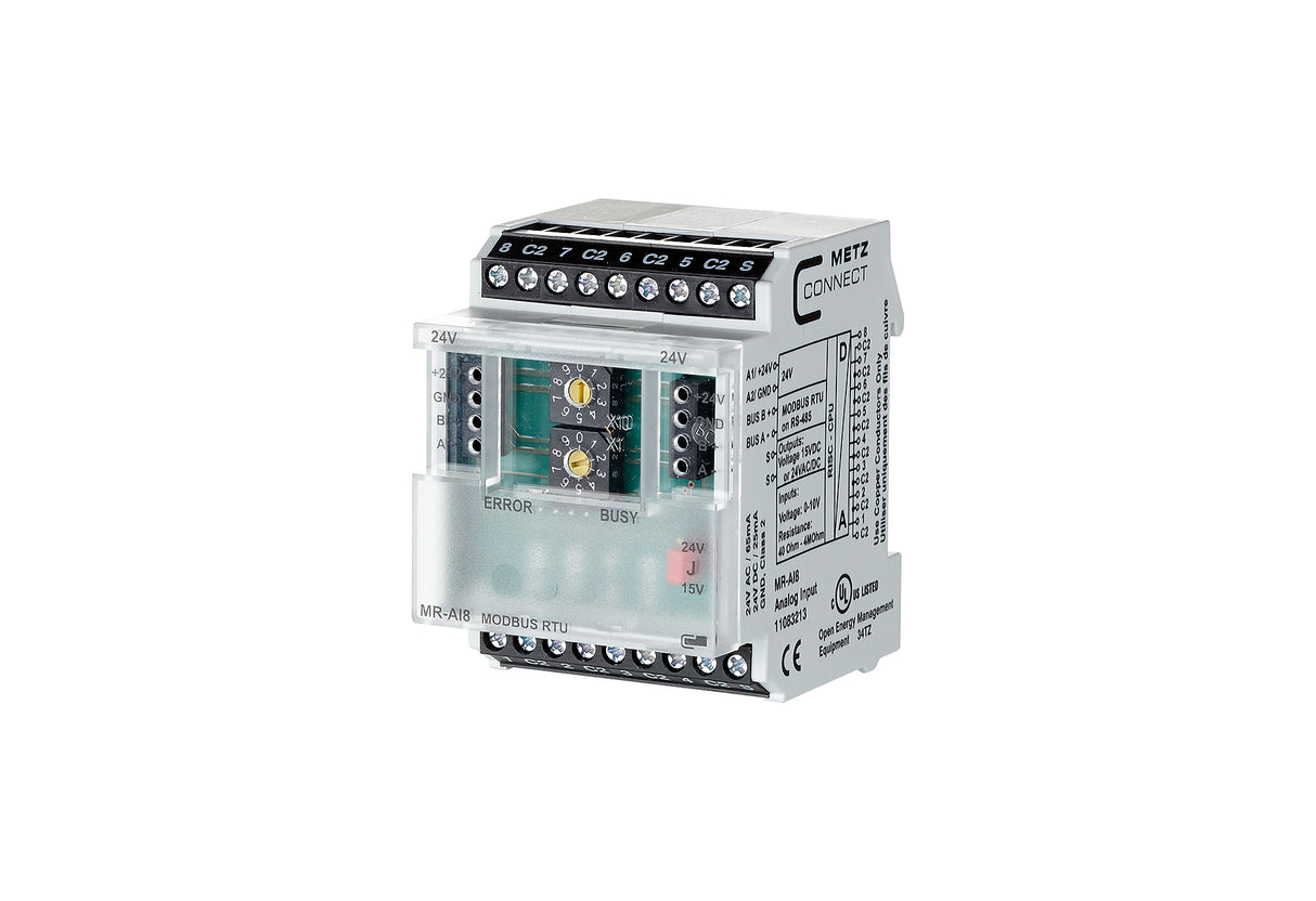 METZ CONNECT Kombi I/O Gerät REG 8Eing 11083213 LED