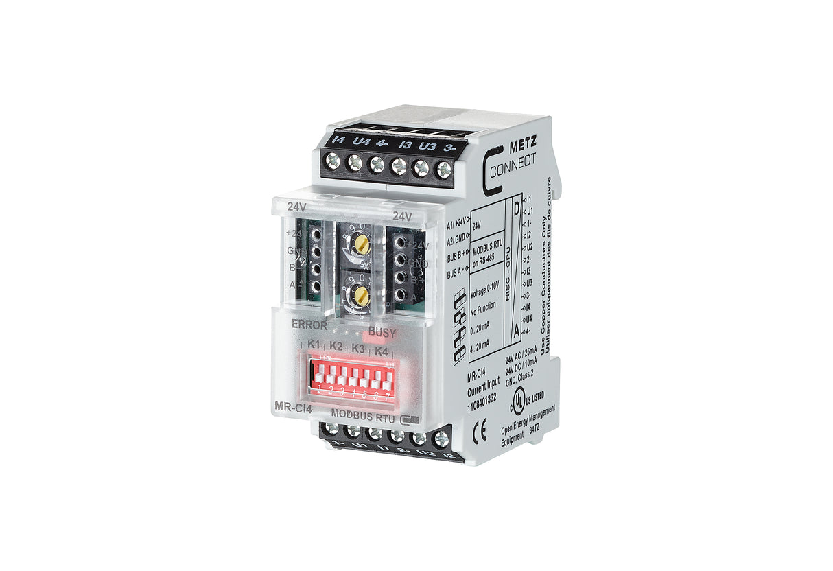 METZ CONNECT Kombi I/O Gerät Modbus REG 1108401332 4Eing LED