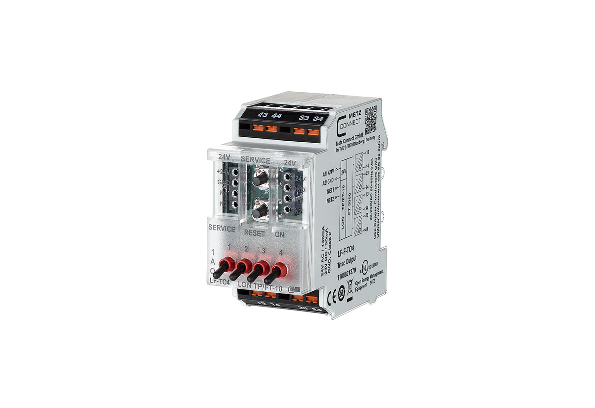 METZ CONNECT Schaltaktor LON REG 2TE 4f 1108621370 24V Handbedien
