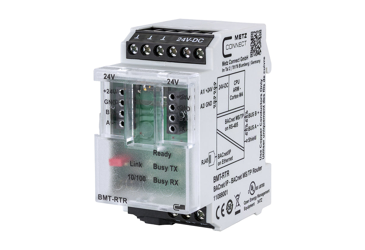 METZ CONNECT Koppler BACnet REG 2TE 11088001