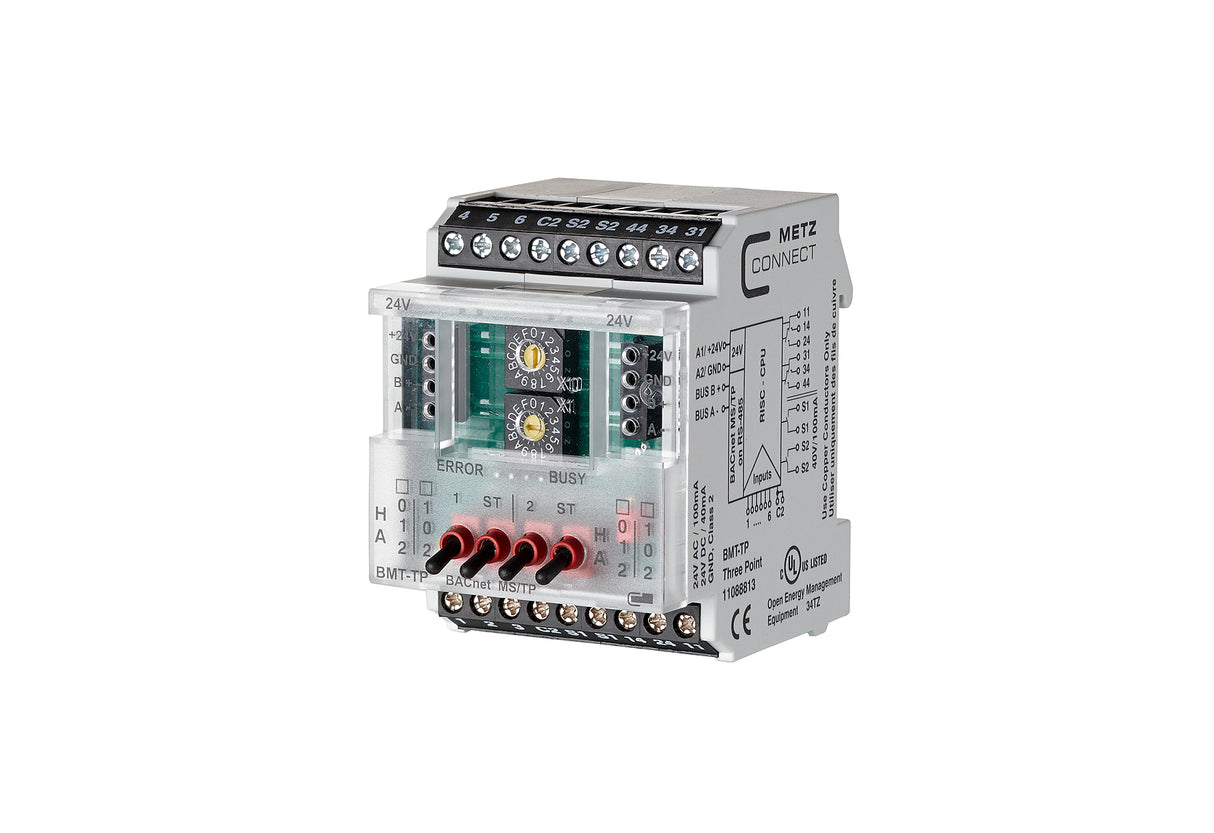 METZ CONNECT Kombi I/O Gerät BACnet REG 11088813 LED