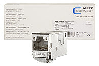 METZ CONNECT Modular-Buchse Cat6A RJ45 130910-Z 22-26AWG Feldkonf Schirm rnd