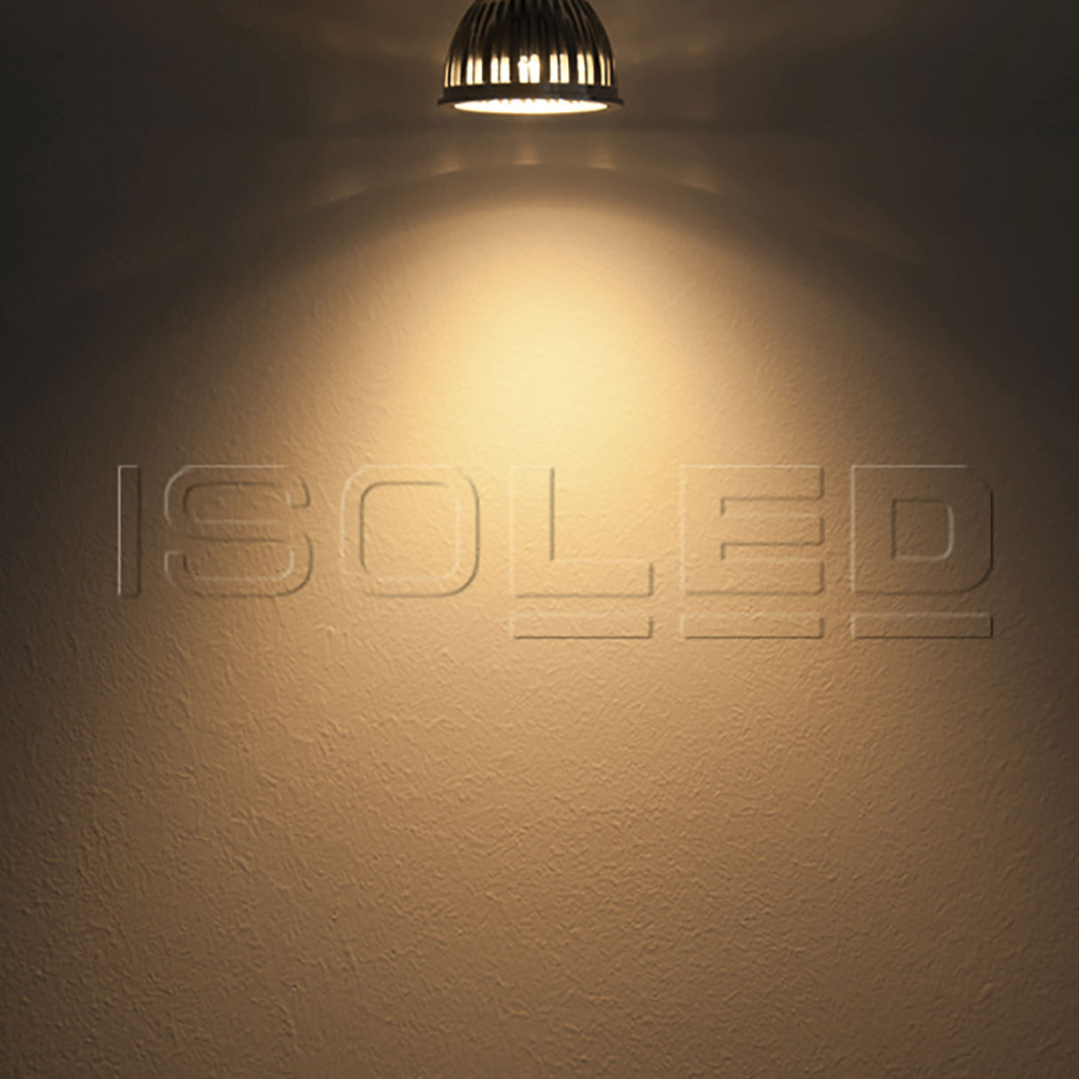 Isoled GU10 LED Strahler 5,5W COB 70° warmweiß dimmbar