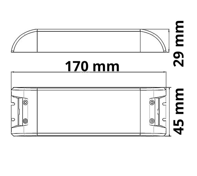 LED Trafo 24V/DC 0-75W SELV - Beleuchtung