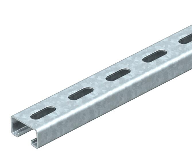 BETTERMANN C-Profilschiene ST 22mm D2mm MS4121P0700FT 700x41x21mm Rück_gel