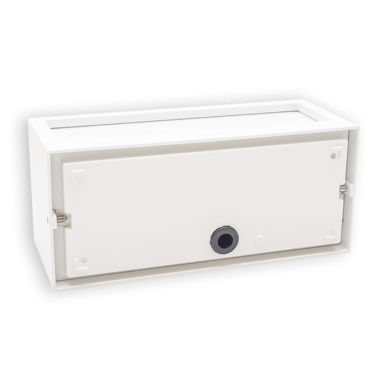 Wandleuchte BOX-II 1xE27, IP54, weiß, exkl. Leuchtmittel