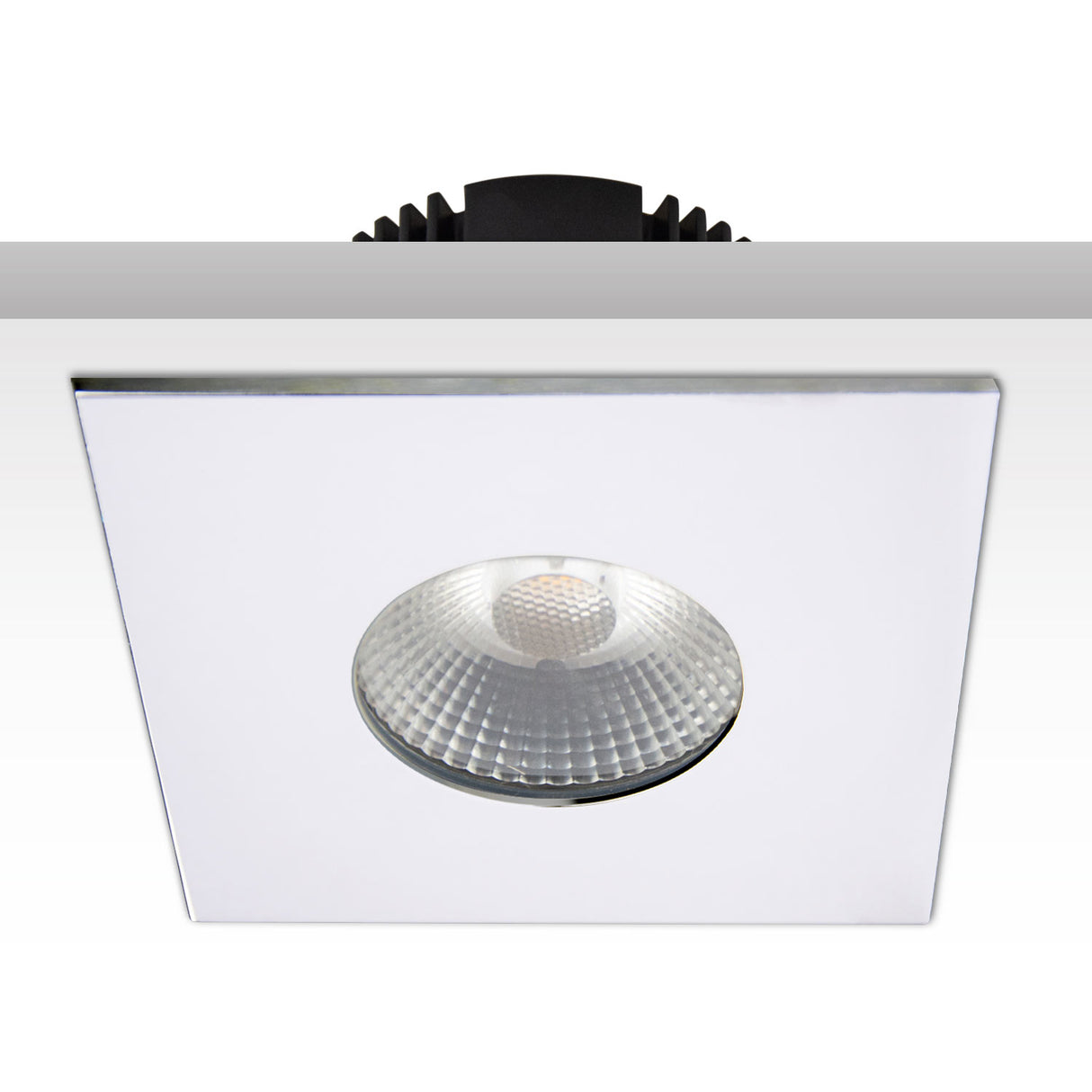 Cover Aluminium eckig chrom für Sys-68