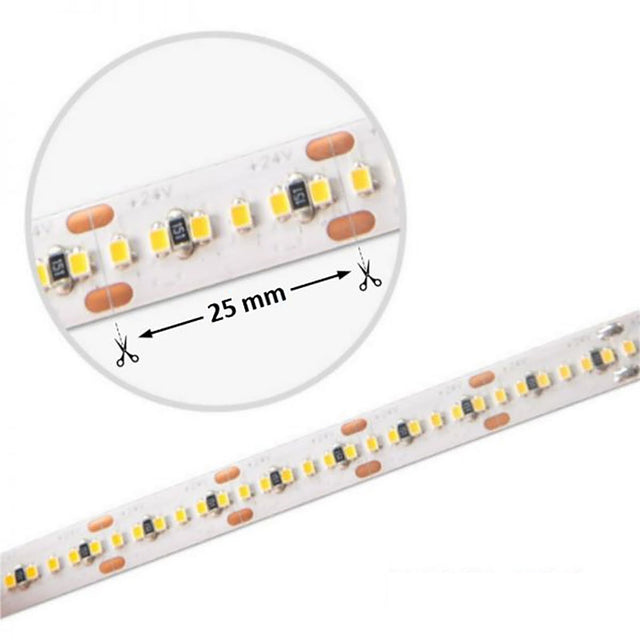 LED CRI930 Linear10 Flexband 24V DC 15W IP20 3000K 5m Rolle 280 LED/m - Beleuchtung