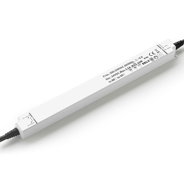 LED Trafo 24V/DC 0-60W IP66 SELV - Beleuchtung
