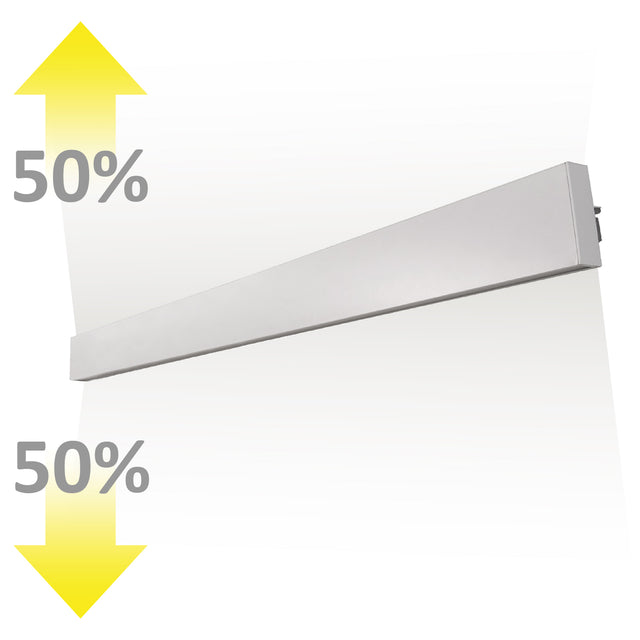 LED Wandleuchte Linear Up&Down 900 910mm 30W IP40 weiß warmweiß - Beleuchtung