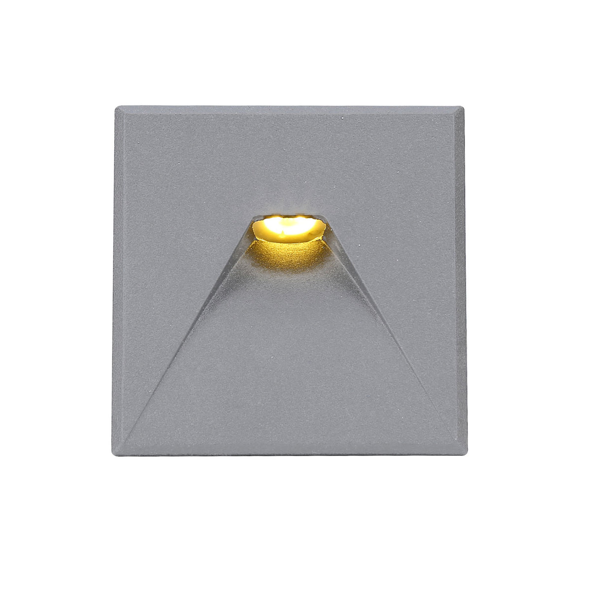 Cover Aluminium eckig 2 silbergrau für Sys-Wall68