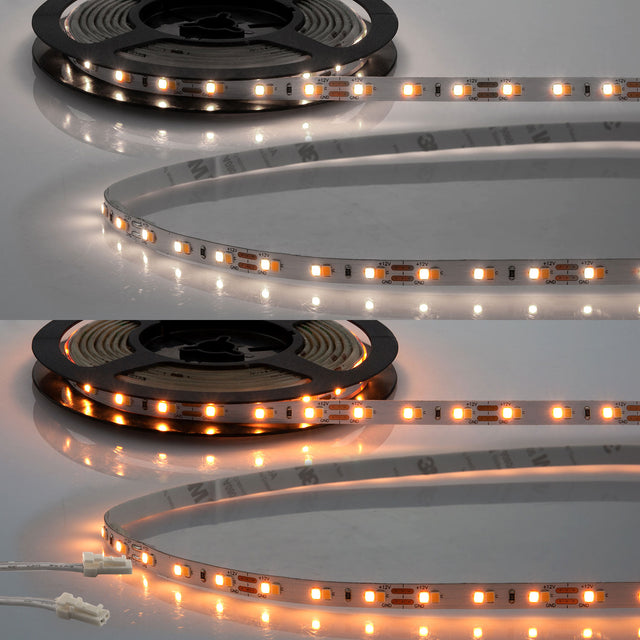 Trennstelle: 50mm mit je 6 SMD | Pitch (Lichtpunkt Mitte-Mitte): 16,66mm | 1 Einheit (Rolle) = 5m | max. Flexbandlänge pro Einspeisung: 4m | Längentoleranz + Wärmeausdehnung: 1% | erforderliche Kühlmasse min. 45 gr/m | inkl. 3M 300LSE Klebeband | Untergrund vor dem Ankleben reinigen und entfetten! Nicht wieder ablösen! | Es passen die Verbinder der Gruppe: C1-28 / K2-28 | Anschlusskabel beidseitig mit maleAMP, Aderquerschnitt 0,5mm²