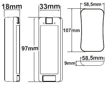 LED FUNK SPI-Controller für 8 - 1024 Pixel inkl. Fernbedienung 12-24V DC 8A - Beleuchtung