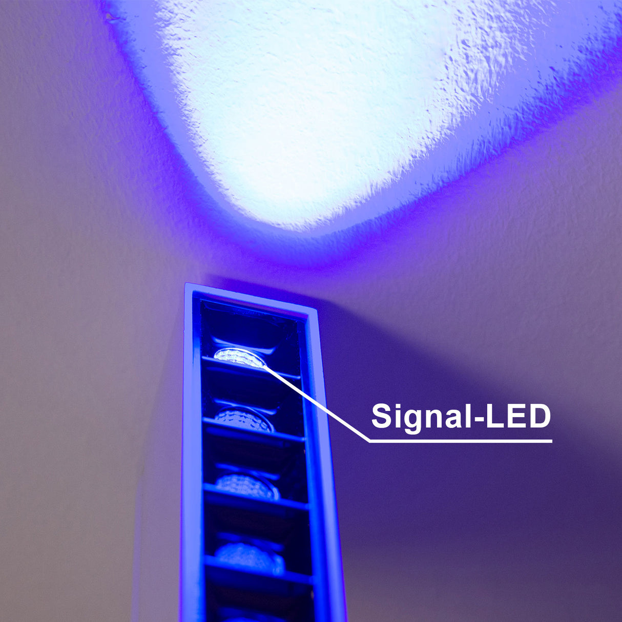 3-PH Schienen-Strahler UV-C 270nm, 10W, 50°, weiß matt
